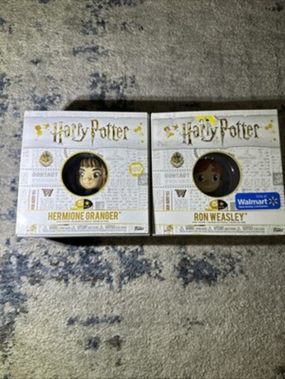 FUNKO FIVE 5 STAR HARRY RON & HERMIONE GRANGER W/ SCARF EXCLUSIVE VINYL FIGS - Picture 1 of 4